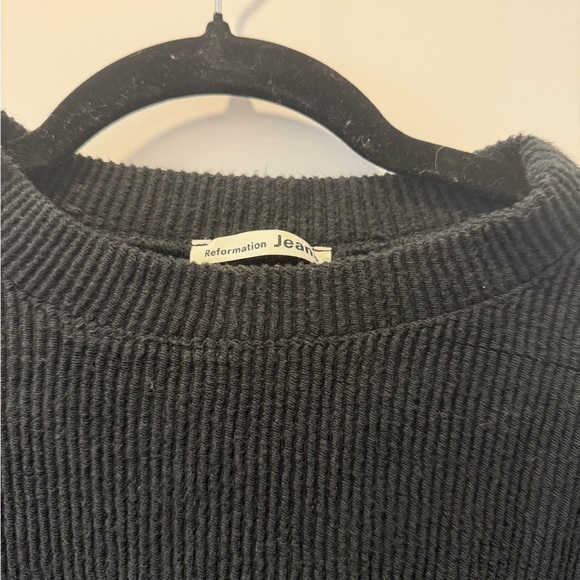 Reformation Black Ribbed Set - Picture 4 of 8